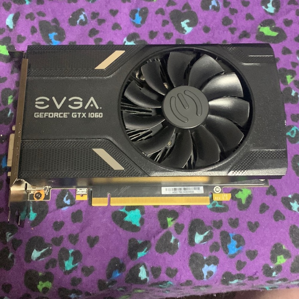 EVGA GeForce gtx 1060 3 gigabyte VRAM Graphics Card